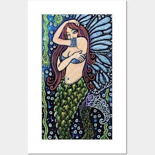 Deep Sea Mermaid Posters and Art